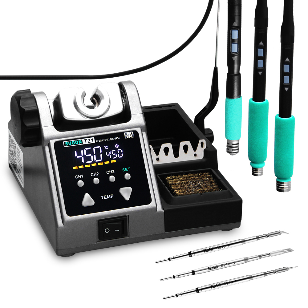 Soldering Iron Temperature Probe - SUGON T21 Soldering Station Compatible Original