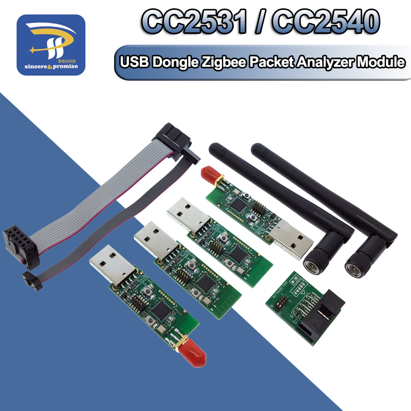 Zigbee Cc2531 - Sniffer Bare Board Packet Protocol Analyzer