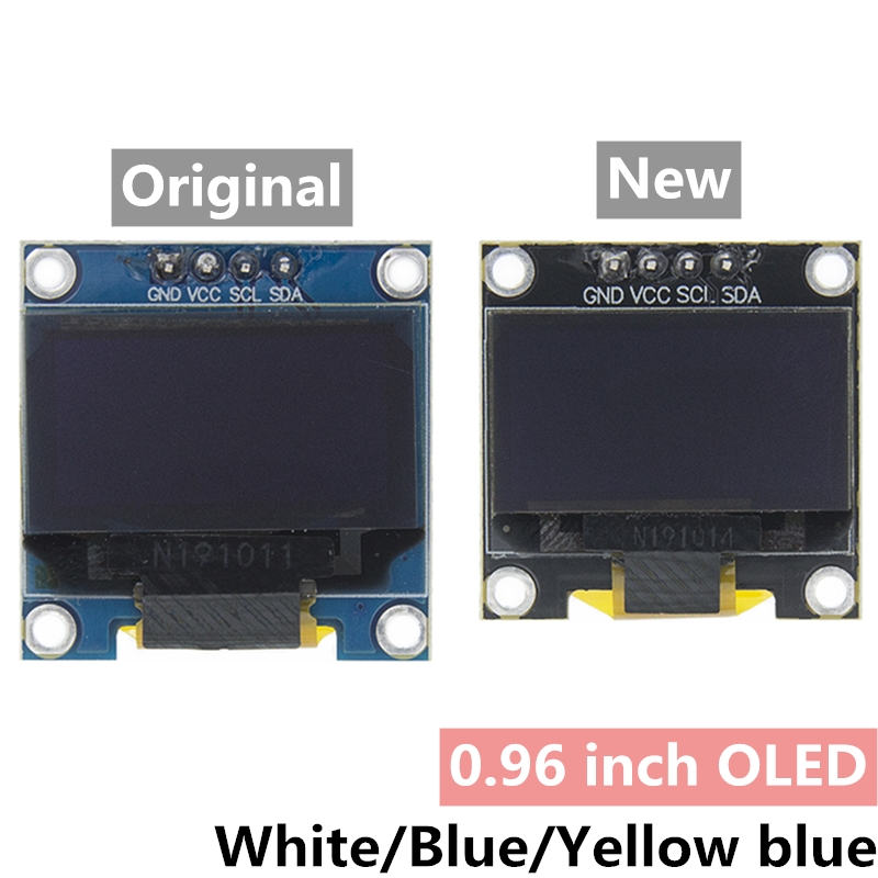Ssd1306 - 0.96 inch IIC Serial 4pin White/Blue/Yellow