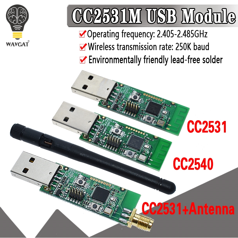 Zigbee Cc2531 - Wireless Zigbee CC2531 CC2540 Sniffer Bare