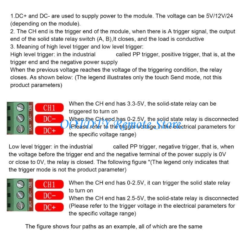 Relay Module 1 Channel - 8 Channel DC5V 12V 24V Relays