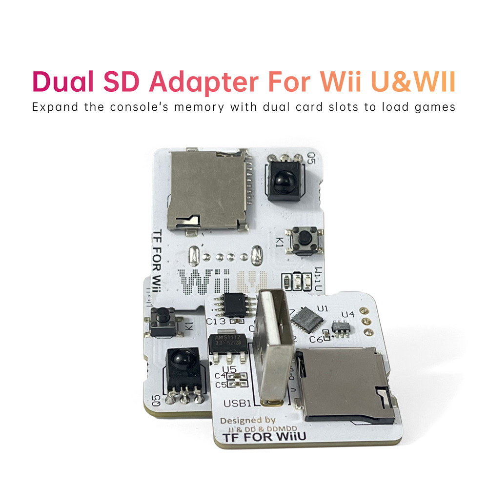 Sd Card Module - Two SD Card Slot Adapter Memory