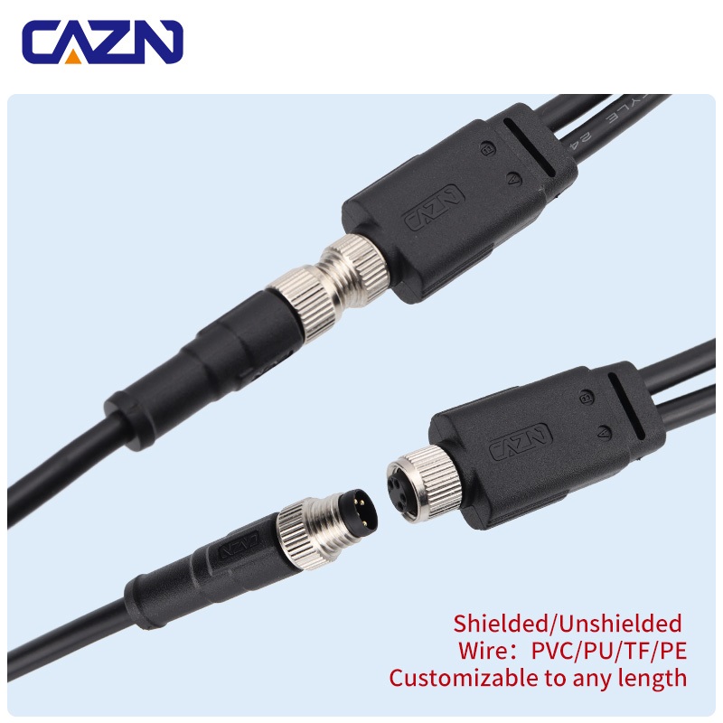Relay Module 1 Channel - M8 Y-Splitter Overmolded Plug 1 into