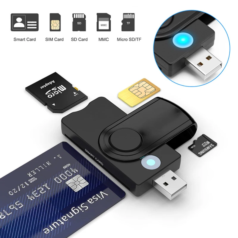Sd Card Module - USB 3.0 2.0 Smart Card Reader