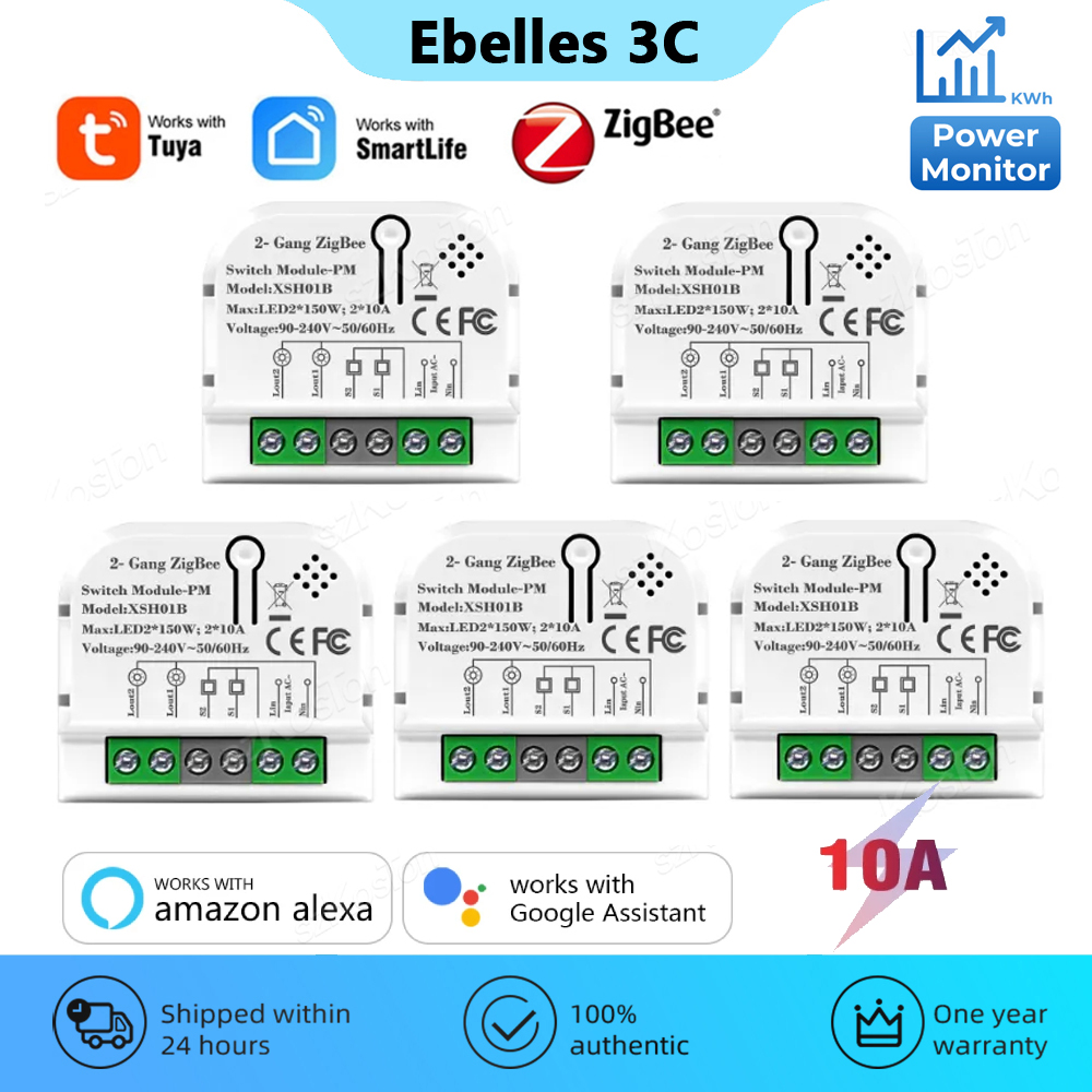 Relay Module 1 Channel - 1/2 Channels 10A Tuya ZigBee Smart