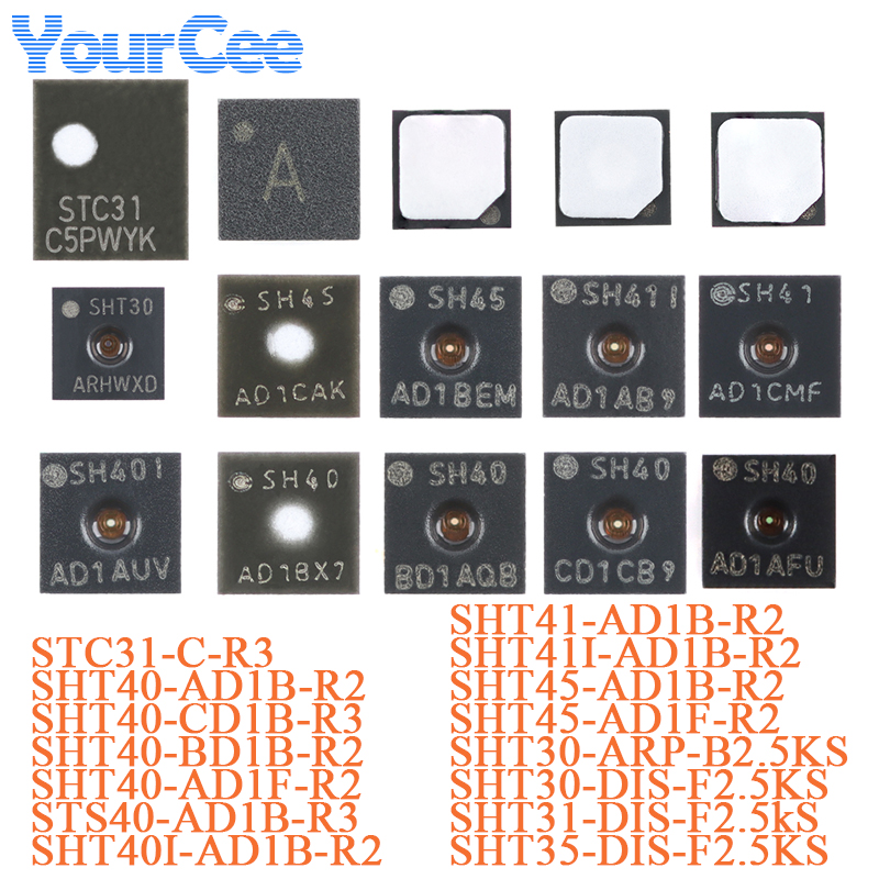 Sht31 - 5PCS/2PCS SHT40 AD1AFU SHT40-AD1B-R2 DFN-4 Temperature