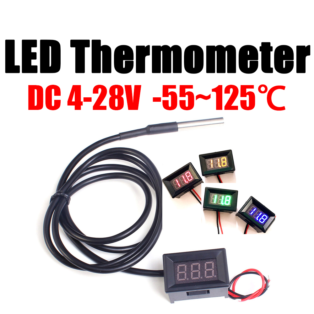 Ds18B20 - DC 12V 24V DS18b20 LED Digital