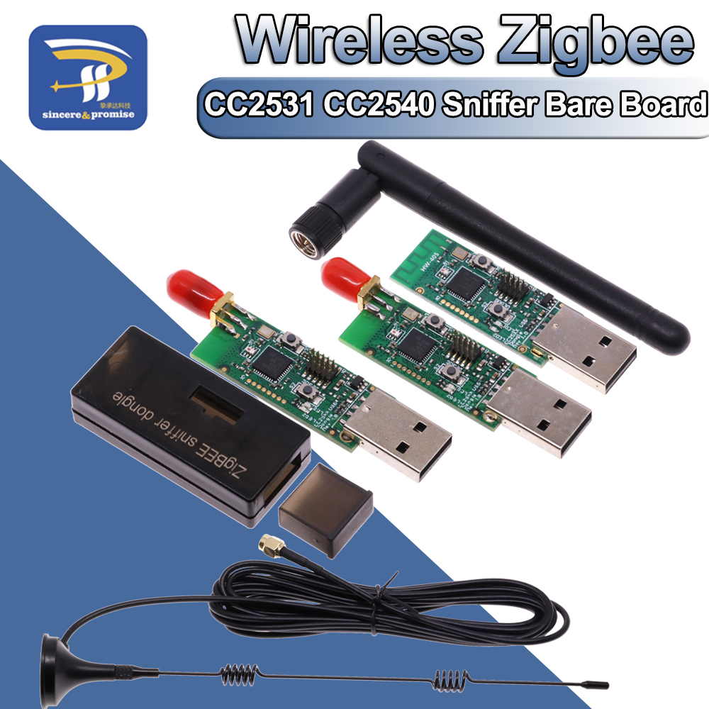 Zigbee Cc2531 - Sniffer Bare Board Packet Protocol Analyzer