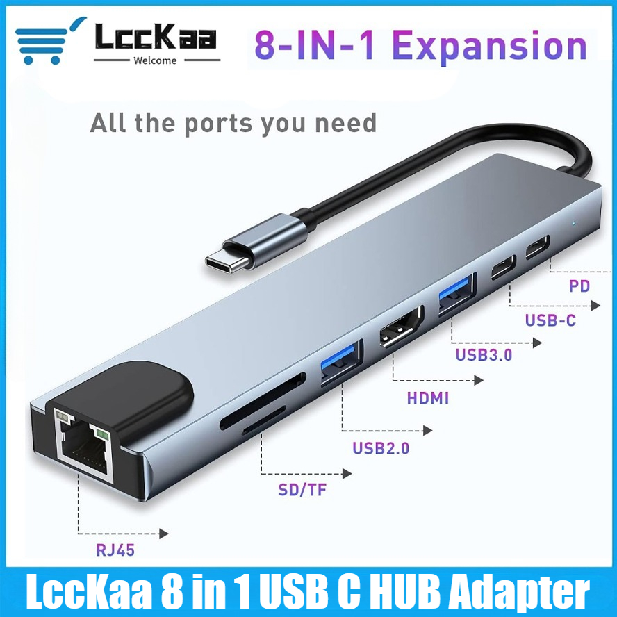 Sd Card Module - USB C Hub 8/7 in 1