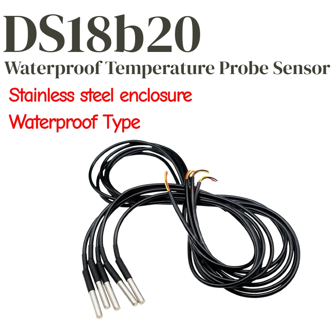 Ds18B20 - 1/5pcs DS18b20 Temperature Probe Temperature Sensor