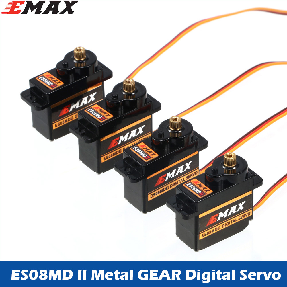 Servo Sg90 - 2/4/10pcs EMAX ES08MD II Metal GEAR