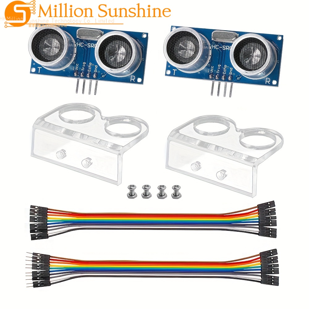 Ultrasonic Sensor Hc-Sr04 - 2pcs HC-SR04 Ultrasonic Sensor Module for
