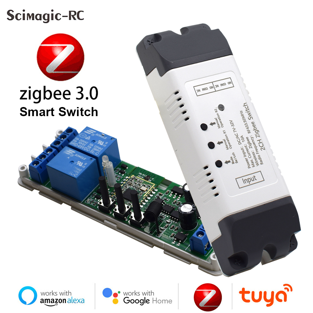 Relay Module 4 Channel - Tuya Zigbee Remote Control Smart Switch1ch
