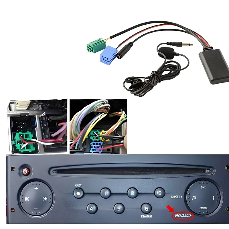 Microphone Module - Car 5.0 Bluetooth Module Aux Adapter