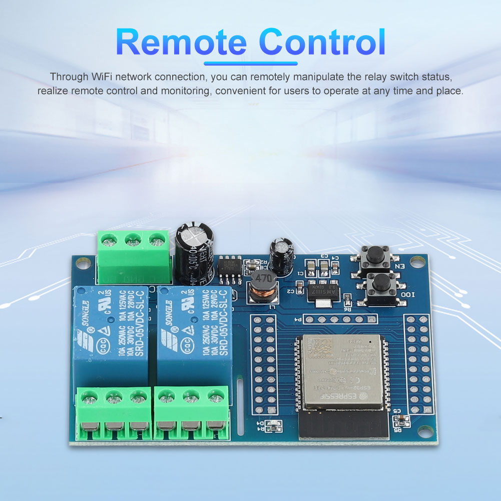 Relay Module 1 Channel - ESP32 WIFI Bluetooth-compatible BLE Relay Module