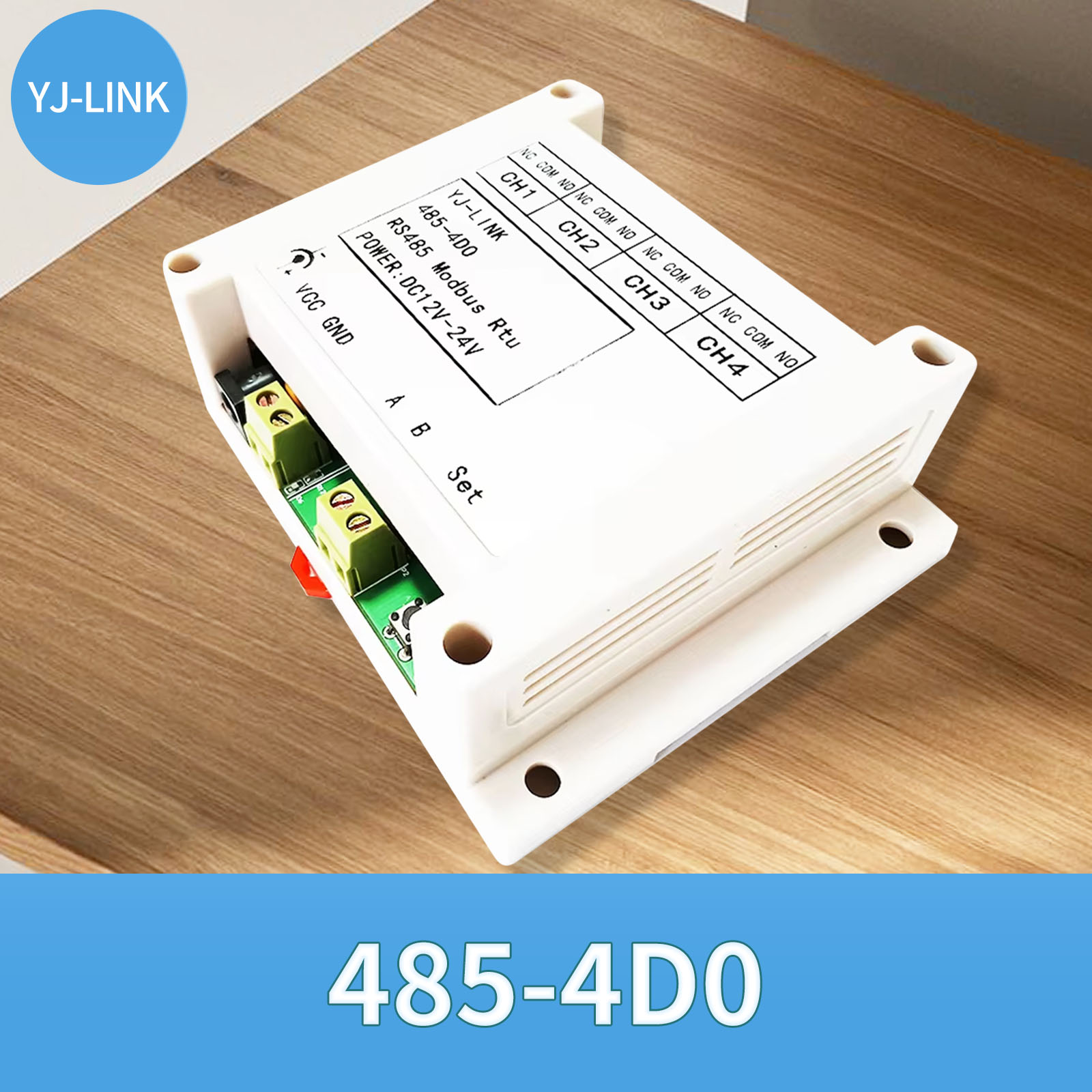 Relay Module 4 Channel - 485-4DO RS485 4-channel Relay Remote Control