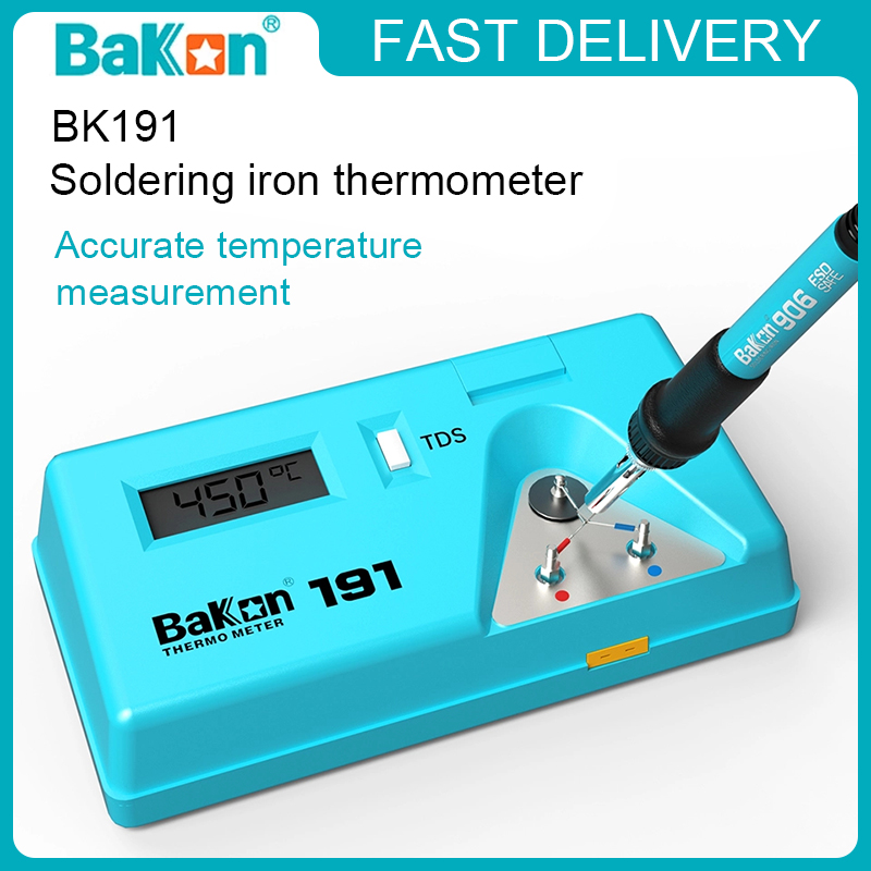 Soldering Iron Temperature Probe - Bakon BK191 Soldering Iron Tip Tester