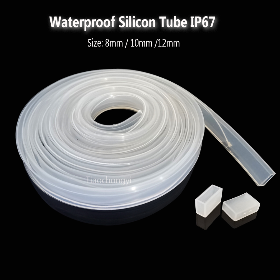 Ws2812B - 8mm 10mm 12mm Transparent Silicon Tube