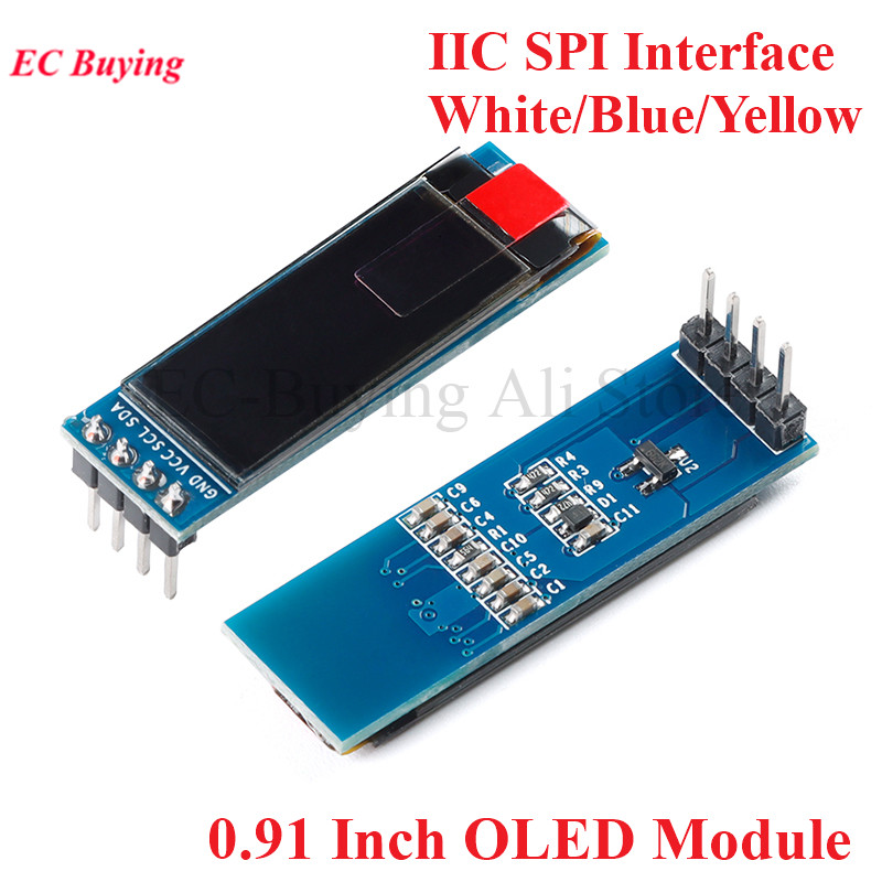 Ssd1306 - 0.91 Inch OLED Module 0.91