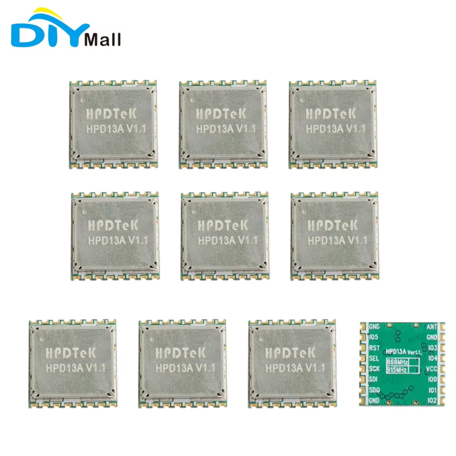 10PCS HPD13A 868MHz/915MHz SX1 - Lora Rfm95 ulasan dan harga
