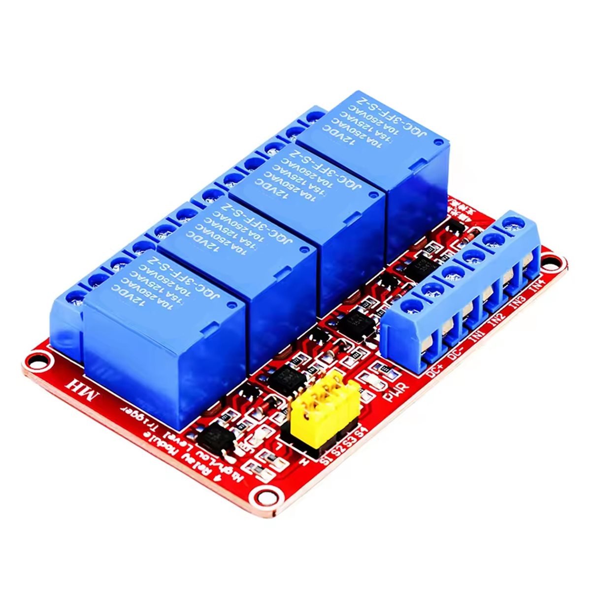 A49T 4 Channel Relay Module 5V - Relay Module 4 Channel ulasan dan harga