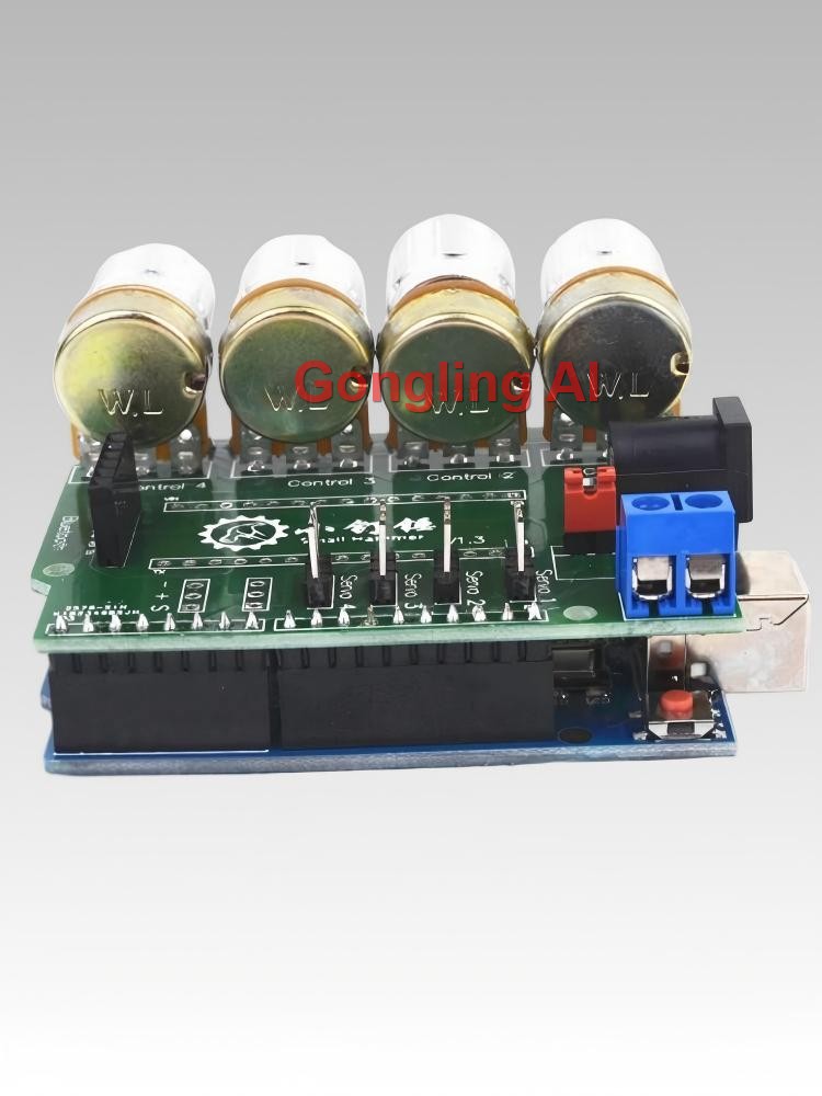 4 Channels Knob Servo Controll - Servo Sg90 ulasan dan harga