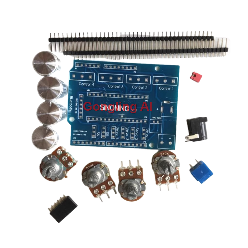 4 Channels Knob Servo Controll - Servo Sg90 ulasan dan harga