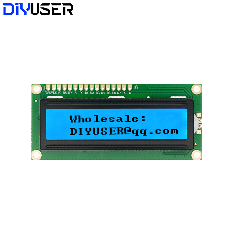LCD1602 1602 LCD Module Blue / - Lcd 1602 ulasan dan harga