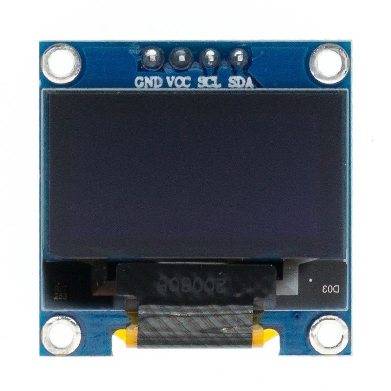 0.96 inch IIC Serial 4pin Whit - Ssd1306 ulasan dan harga