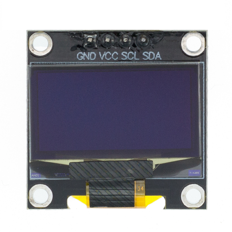 0.96 inch IIC Serial 4pin Whit - Ssd1306 ulasan dan harga