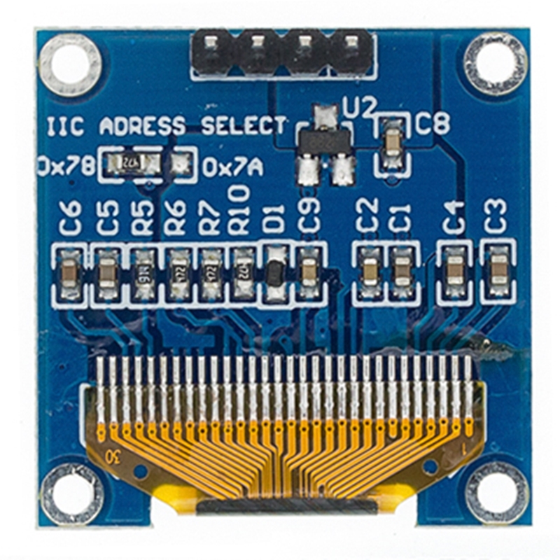 0.96 inch IIC Serial 4pin Whit - Ssd1306 ulasan dan harga
