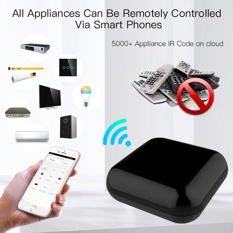 MOES Tuya WiFi IR RF Remote fo - Ir Remote Module ulasan dan harga
