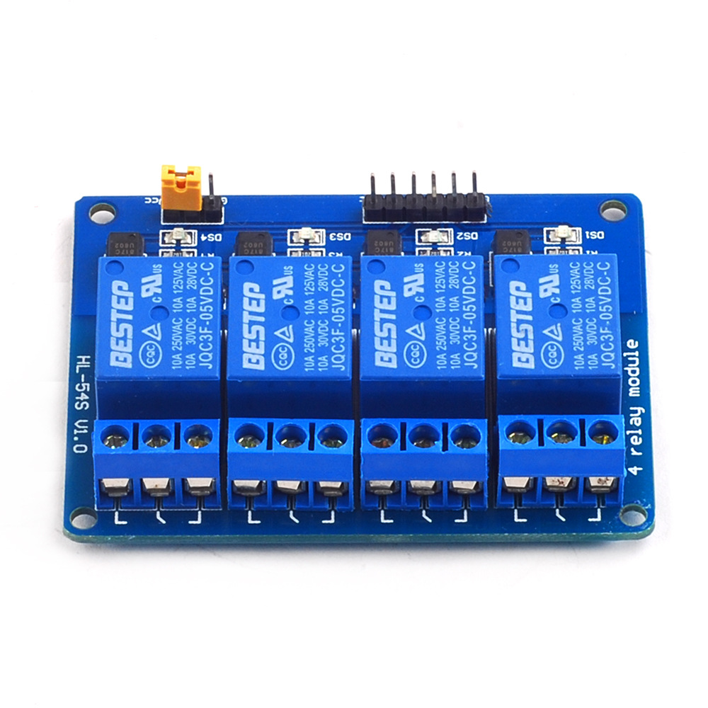 5V 4 Channel Relay Module 4-ch - Relay Module 4 Channel ulasan dan harga