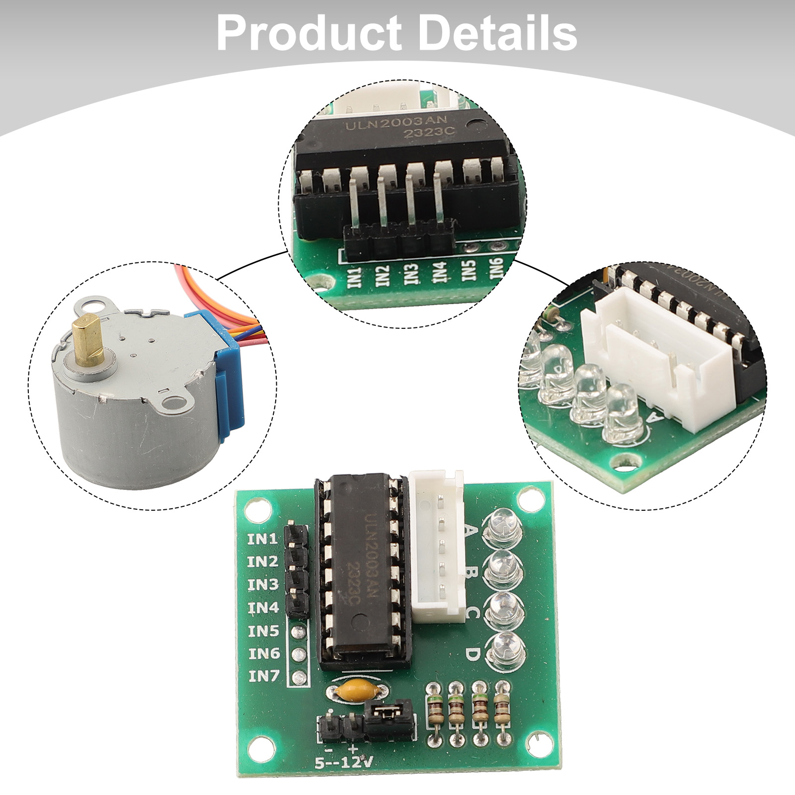 5V 4-Phase Stepper Motor 28BYJ - Stepper Motor 28Byj ulasan dan harga