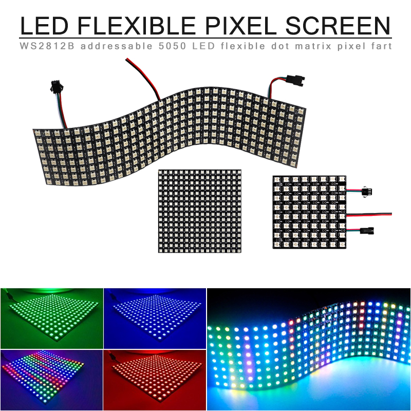 LED Digital Pixels Screen WS28 - Ws2812B ulasan dan harga