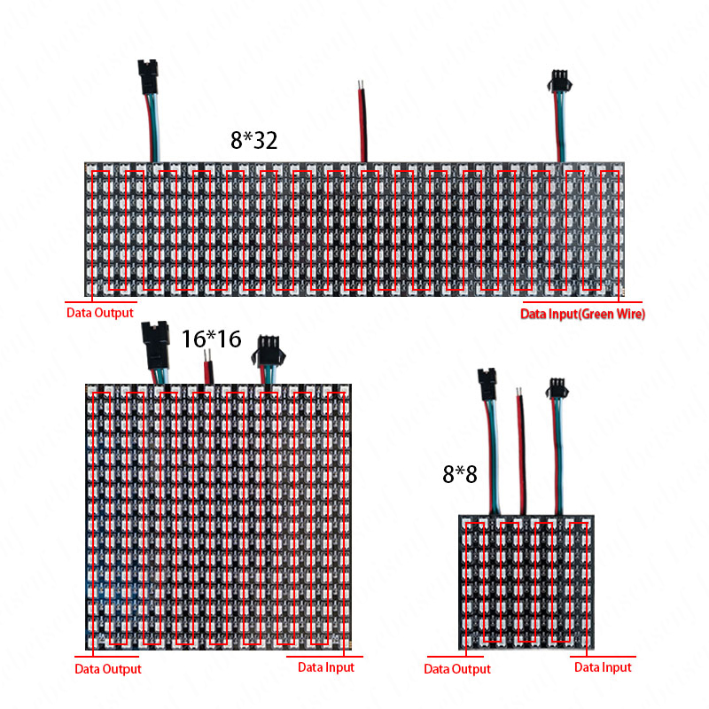 LED Digital Pixels Screen WS28 - Ws2812B ulasan dan harga