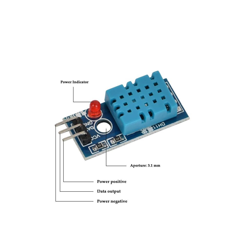 XZG 1-10pcs DHT11 Sensor Modul - Dht11 ulasan dan harga