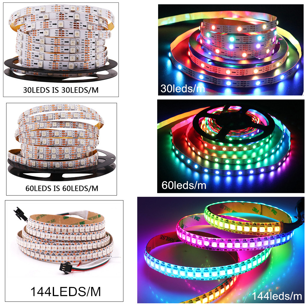 DC 5V WS2812B LED Strip Waterp - Ws2812B Strip 5V ulasan dan harga