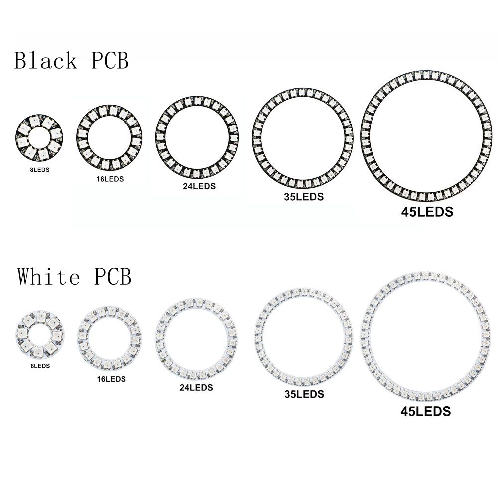WS2812b Led Ring Addressable 8 - Ws2812B Strip 5V ulasan dan harga