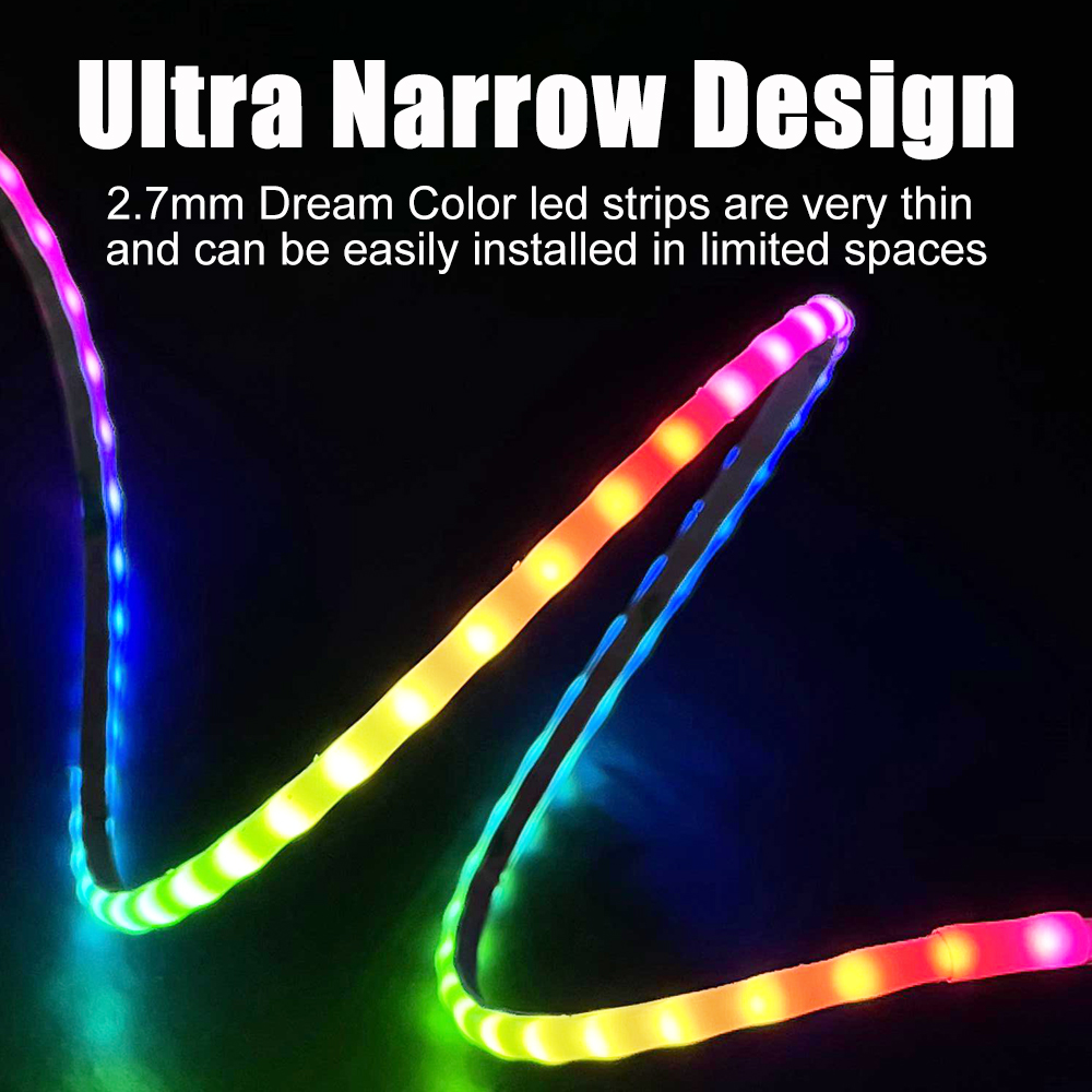 DC5V 2.7mm Ultra Narrow WS2812 - Ws2812B Strip 5V ulasan dan harga