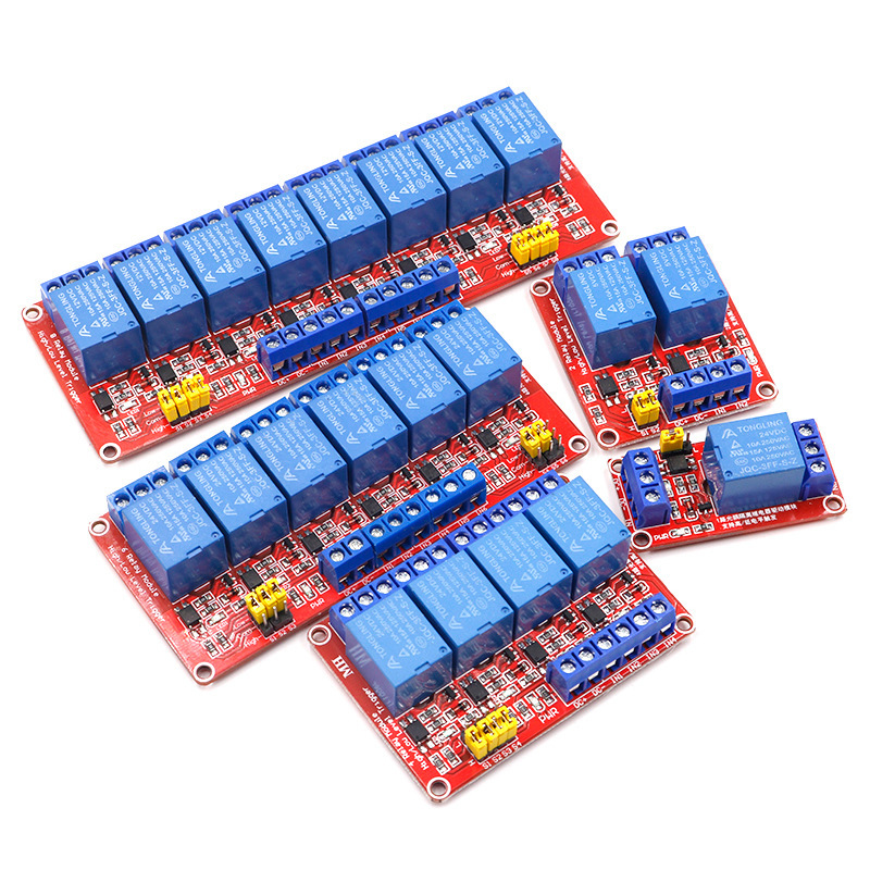 1/2/4/8-channel 5v/12v/24v Rel - Relay Module 4 Channel ulasan dan harga