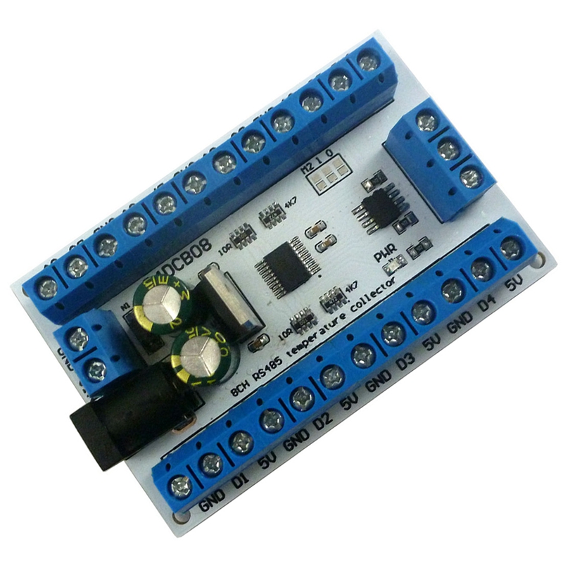 ELETECHSUP 8Ch Ds18b20 Rs485 M - Ds18B20 ulasan dan harga