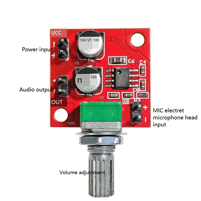 -[A51I Digital]LM386 Electret  - Microphone Module ulasan dan harga