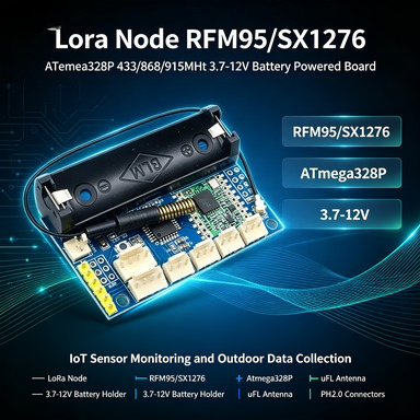 433/868/915MHz LoRa Node with  - Lora Rfm95 ulasan dan harga