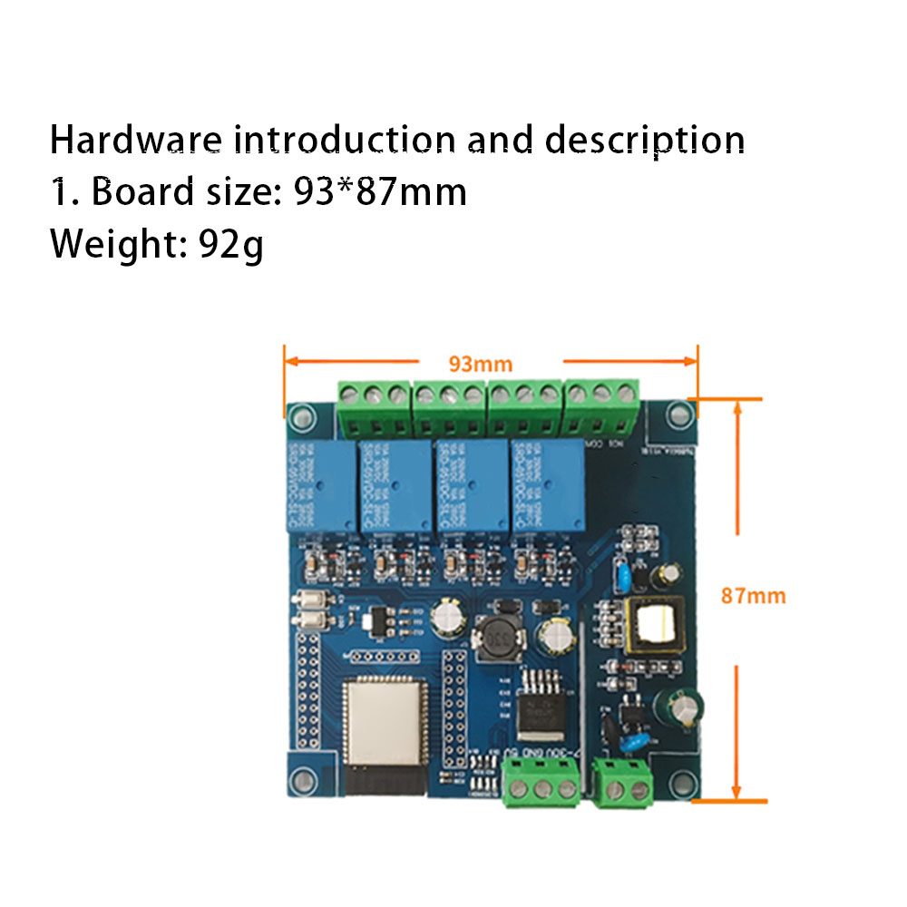 ESP32 Relay Development Board  - Relay Module 4 Channel ulasan dan harga