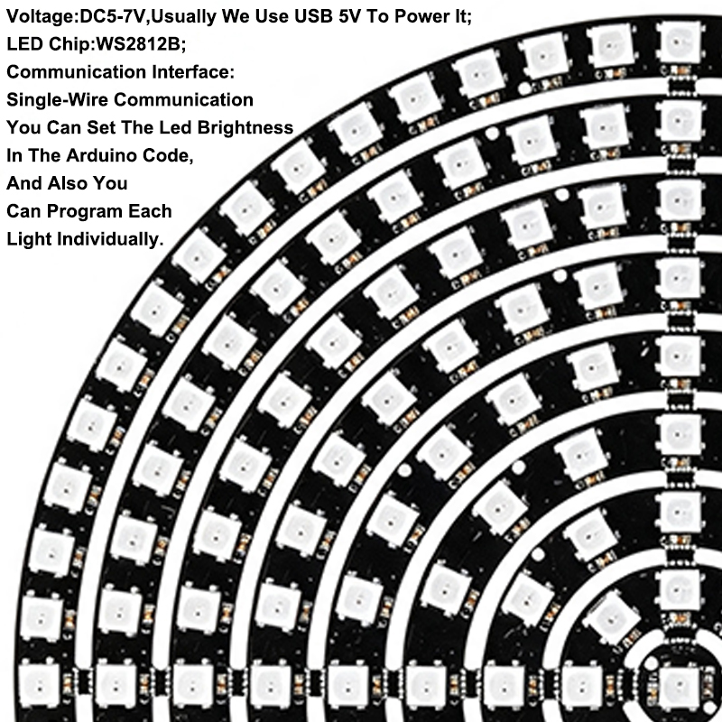 1 Piece SMD5050 RGB Pixel WS28 - Ws2812B ulasan dan harga