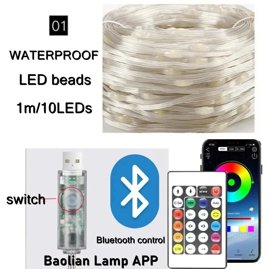 5-20m WS2812B RGB LED Fairy St - Ws2812B Strip 5V ulasan dan harga
