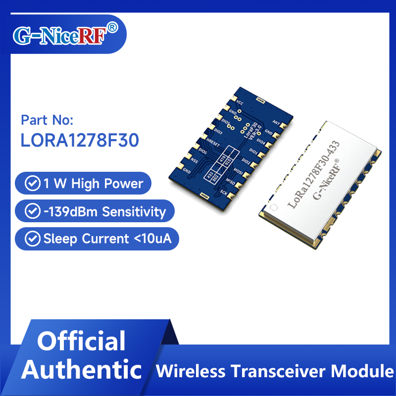 G-NiceRF | 2PCS LoRa1278F30 1W - Lora Sx1278 ulasan dan harga