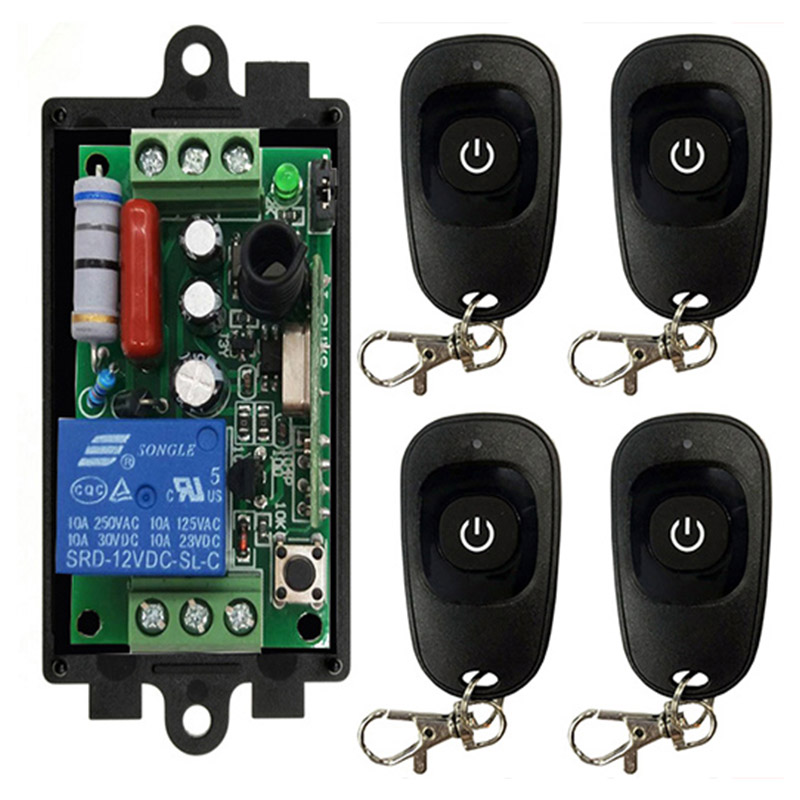 AC 220 V 1CH 1 CH Wireless RF  - Relay Module 1 Channel ulasan dan harga