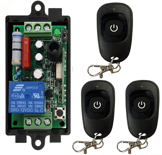 AC 220 V 1CH 1 CH Wireless RF  - Relay Module 1 Channel ulasan dan harga